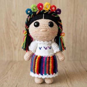 Venta de Muñeca Lele Amigurimi de Tejidos con Amor